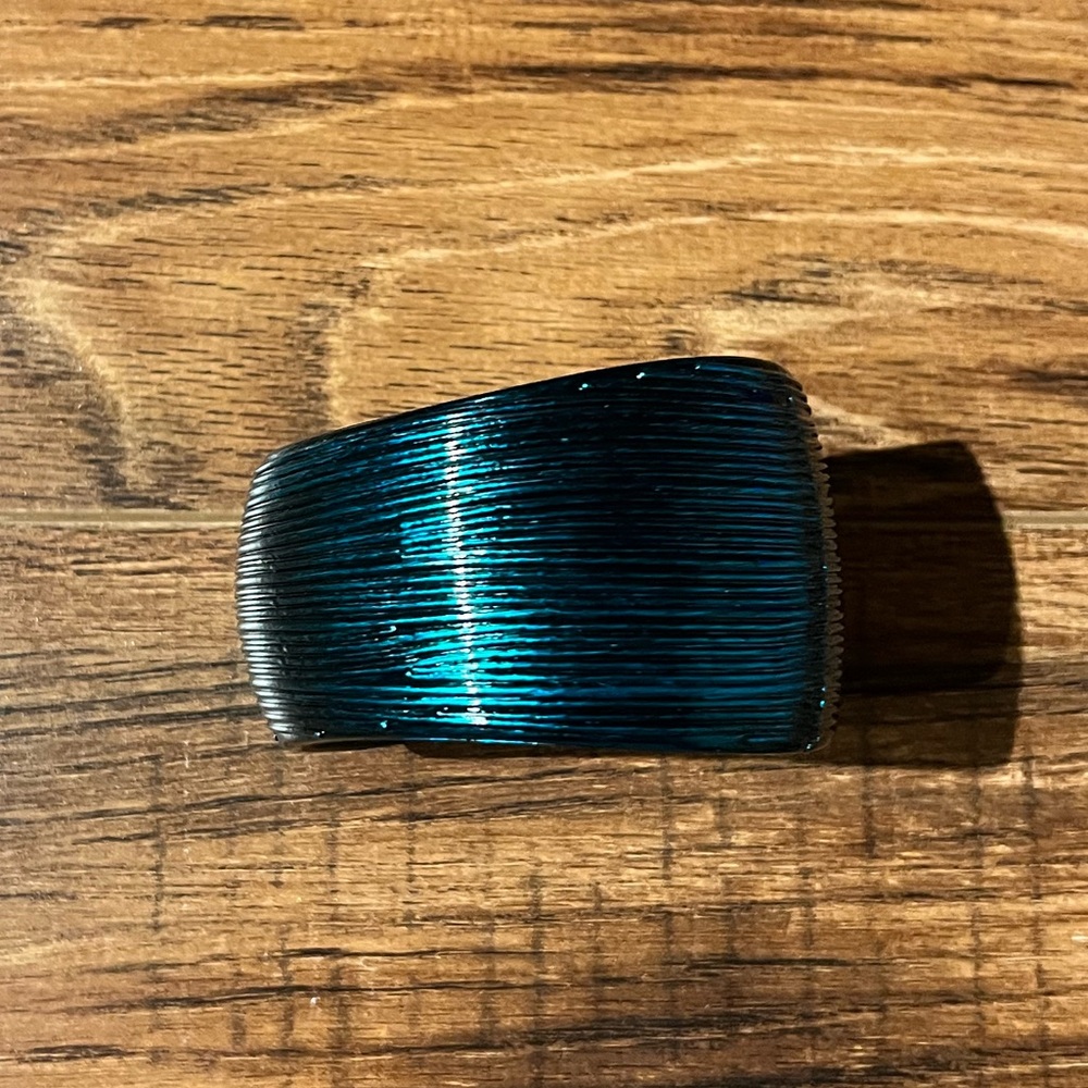 Teal Bangle Bracelet